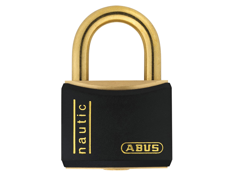 ABUS Mechanical T84MB/40mm Black Rustproof Padlock ABUT84MB40