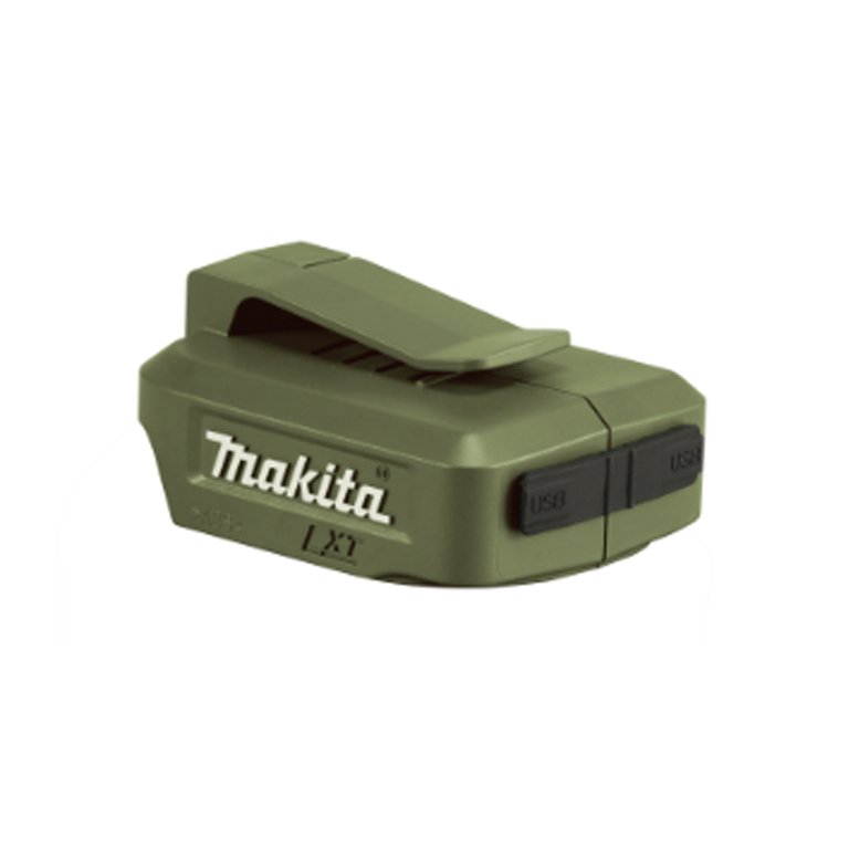 Makita Li-Ion Twin USB Adapter 14.4V &amp; 18V - Power Port Adapter - DEAADP05