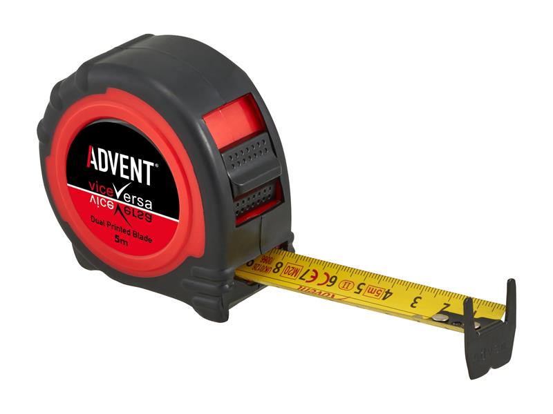 Advent Vice Versa Dual Read Pocket Tape 5m (Width 25mm) (Metric only) ADV45025VV