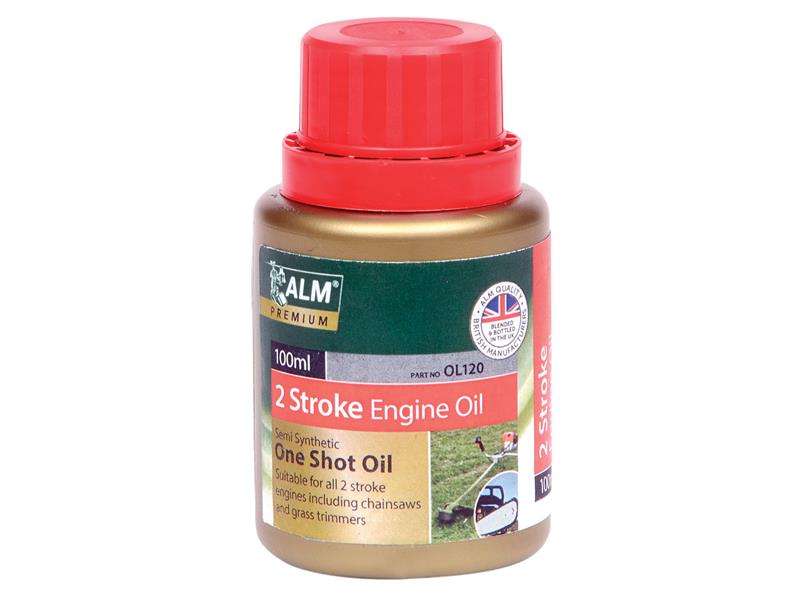 ALM Manufacturing OL120 2-Stroke One Shot Bottle Oil 100ml ALMOL120