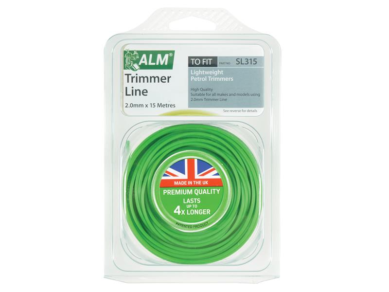 ALM Manufacturing SL315 Light-Duty Petrol Trimmer Line 2.0mm x 15m ALMSL315