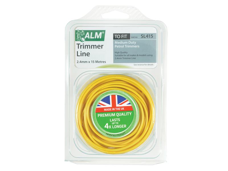 ALM Manufacturing SL415 Medium-Duty Petrol Trimmer Line 2.4mm x 15m ALMSL415