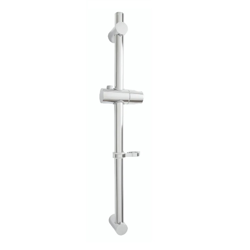 Croydex Nero Shower Riser Rail - Chrome