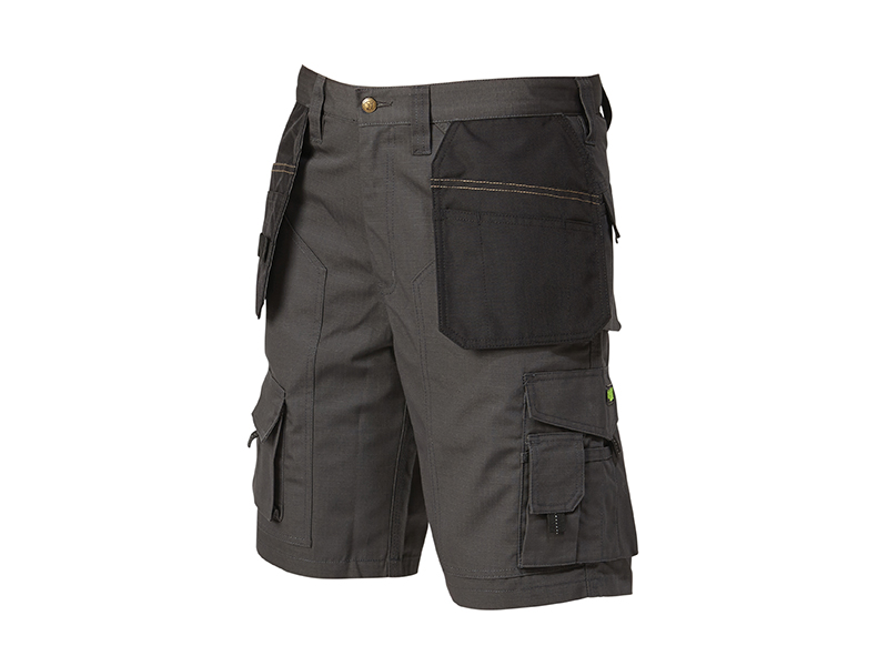 Apache Grey Rip-Stop Holster Shorts Waist 30in APARIPSG30