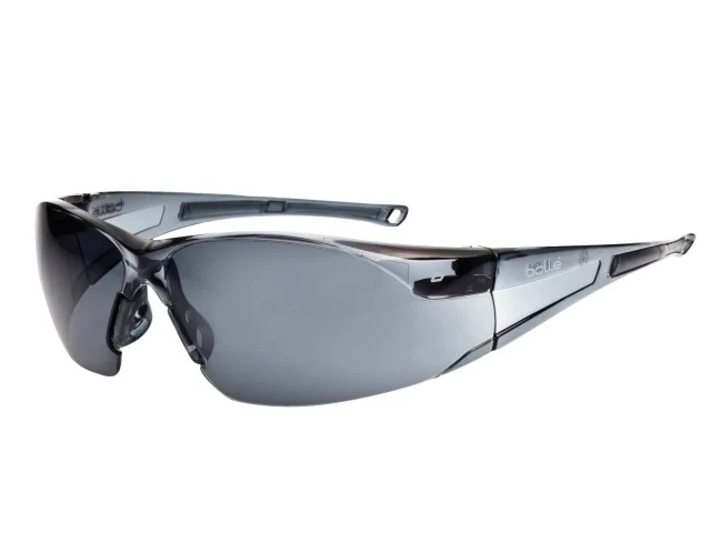 Bolle Rush+ Smoke Safety Glasses - BOLCONTPSF