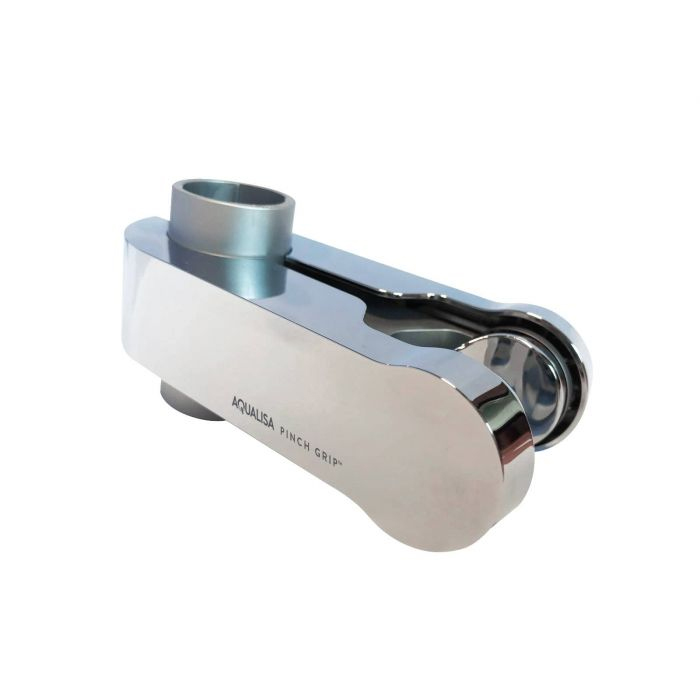Aqualisa Pinch Grip Shower Head Holder 25mm Satin Chrome