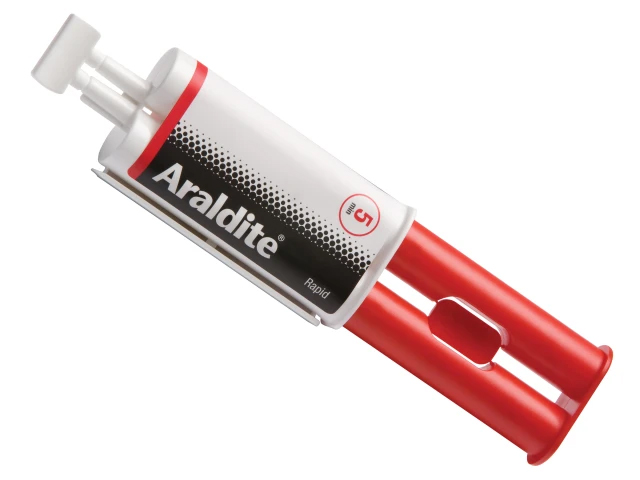 Araldite Rapid 2 Part Expoxy Adhesive Syringe 24ml