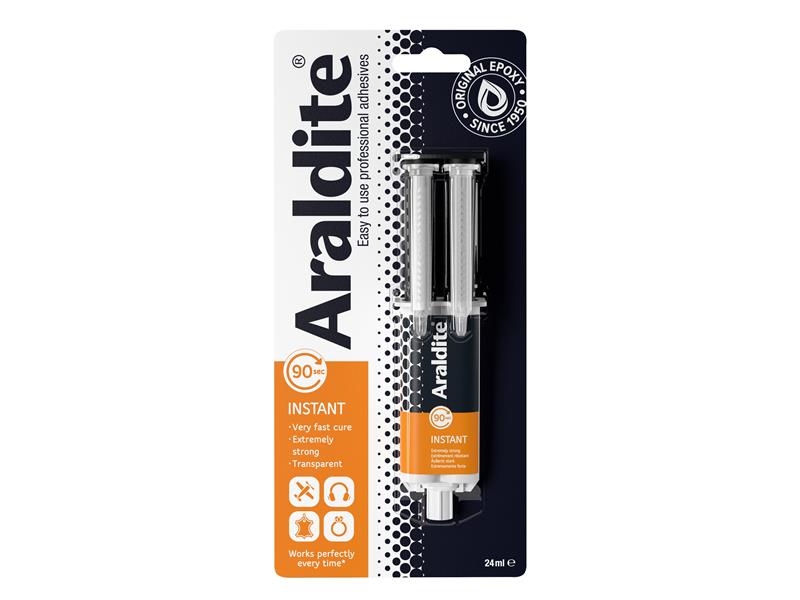 Araldite Instant Epoxy Syringe 24ml ARA400012