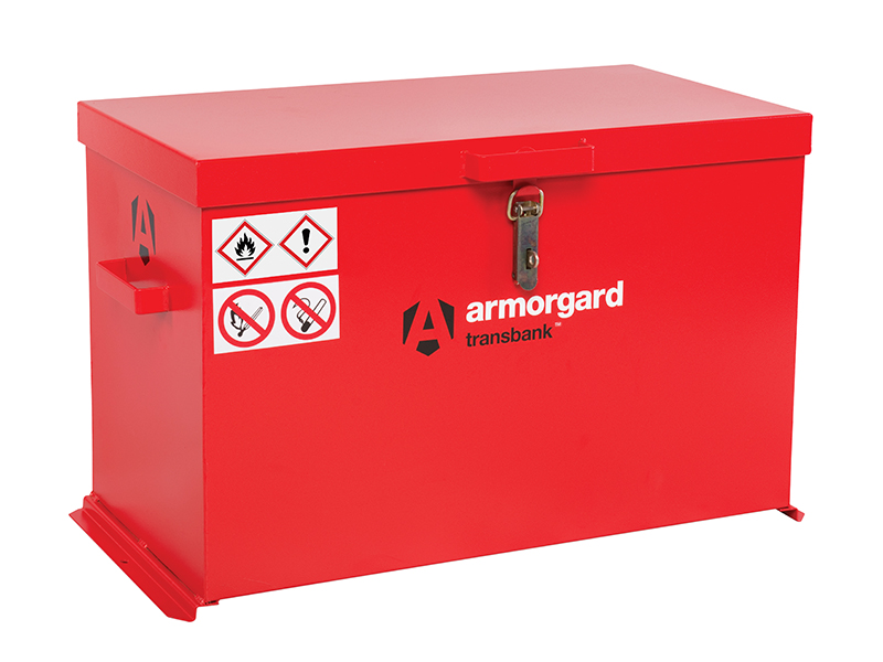 Armorgard TRB4 TransBank Hazard Transport Box 880 x 485 x 540mm ARMTRB4