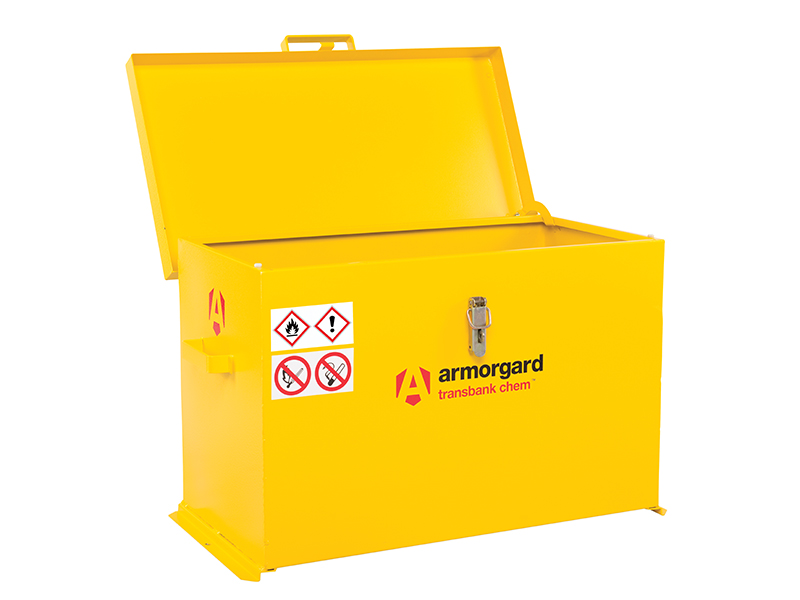 Armorgard TRB4C TransBank Chemical Transit Box 880 x 485 x 540mm ARMTRBC4