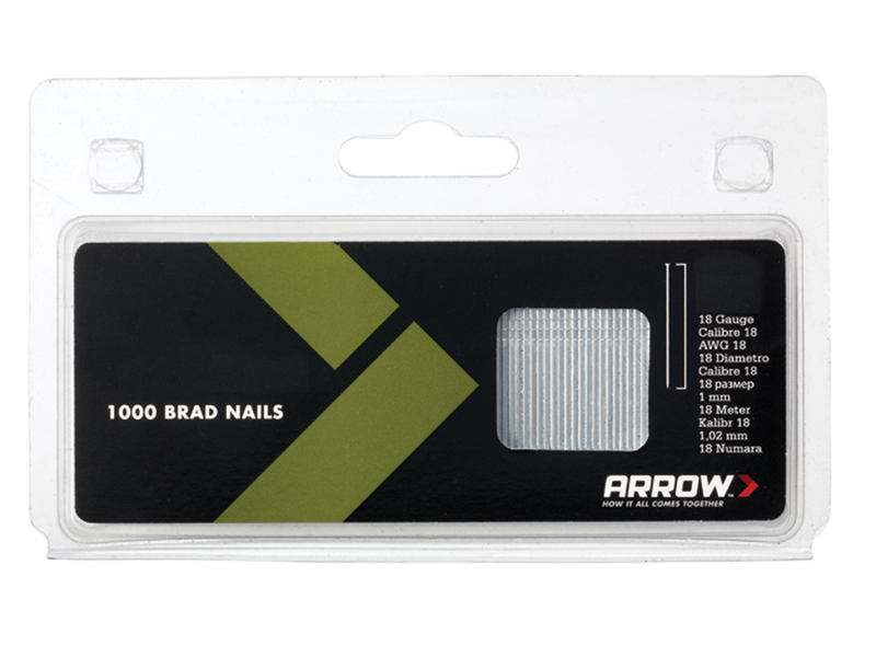 Arrow BN1824 Brad Nails 38mm 18g (Pack 1000) ARRBN1824