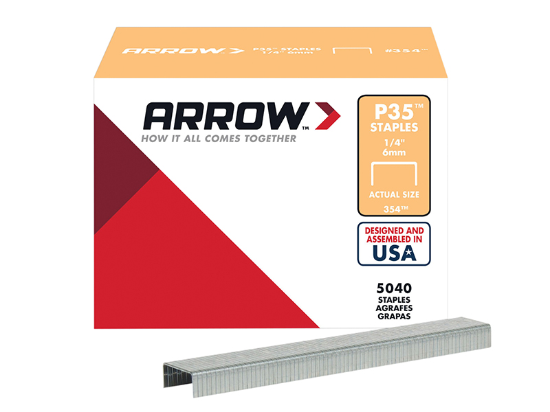 Arrow P35 Staples 10mm (3/8in) (Box 5040) ARRP3538