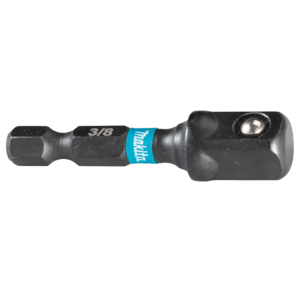 Makita Black Edition 1/4in Impact to 3/8in Socket Adapter