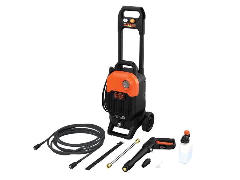 BLACK + DECKER BEPW2000 Pressure Washer 150 bar 240V B/DBEPW2000