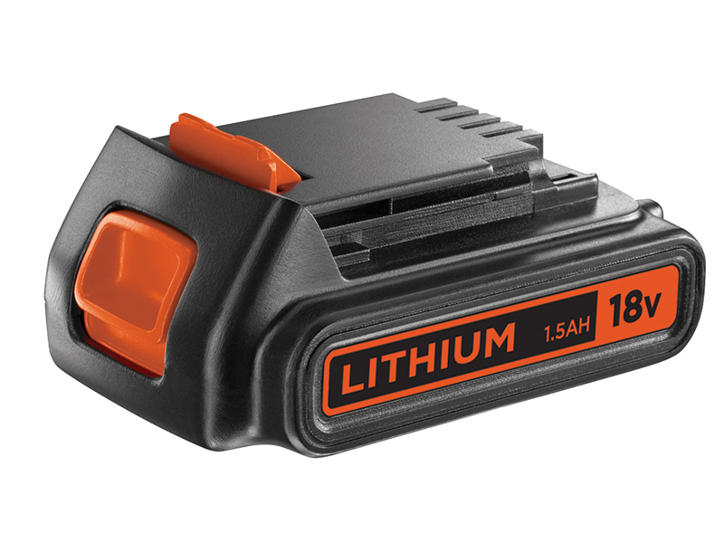 BLACK + DECKER BL1518 Slide Battery Pack 18V 1.5Ah Li-ion B/DBL1518