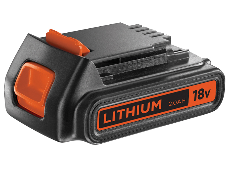 BLACK + DECKER BL2018 Slide Battery Pack 18V 2.0Ah Li-ion B/DBL2018