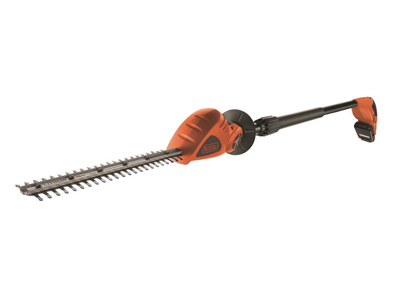 BLACK + DECKER GTC1843L20 POWERCONNECT Pole Hedge Trimmer 18V 1 x 2.0Ah Li-ion B/DGTC1843L2