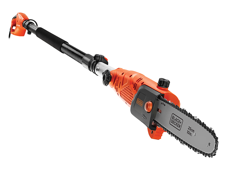 BLACK + DECKER PS7525 Corded Pole Saw 25cm Bar 800W 240V B/DPS7525