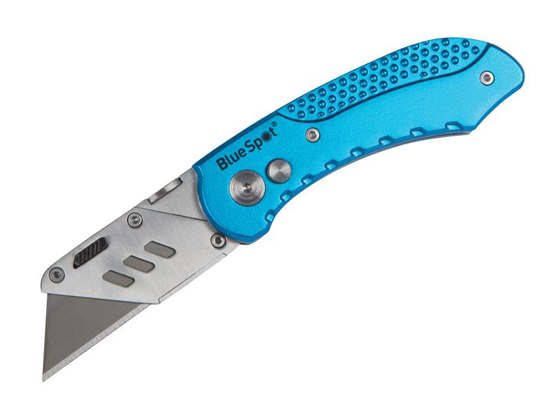 BlueSpot Tools Professional Folding Utility Knife B/S29024