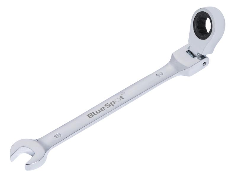 BlueSpot Tools 180 Flexible Head Ratchet Spanner 10mm B/S5102