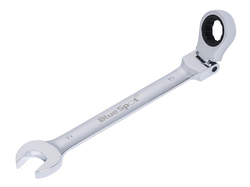 BlueSpot Tools 180 Flexible Head Ratchet Spanner 19mm B/S5115