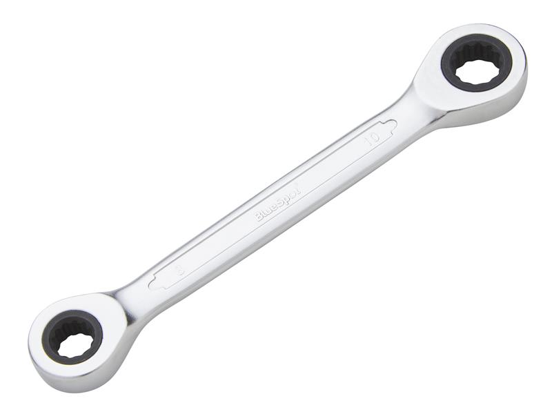 BlueSpot Tools Double End Ratchet Spanner (8-10mm) B/S5134