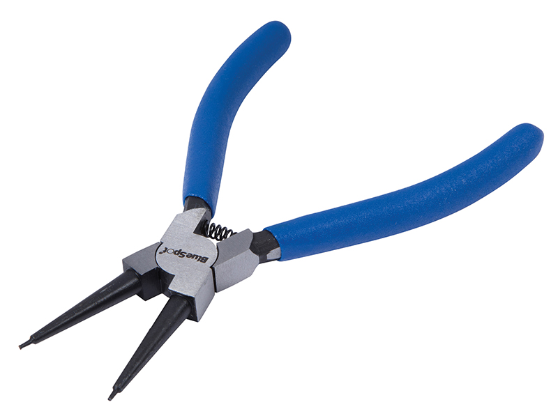 BlueSpot Tools Circlip Pliers Internal Straight 150mm (6in) B/S8703