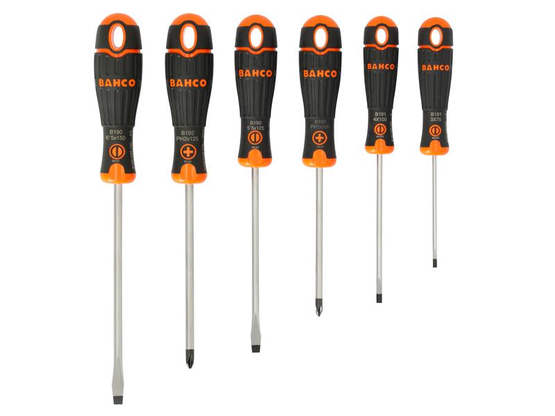 Bahco B219.006 BAHCOFIT Screwdriver Set, 6 Piece BAH219006