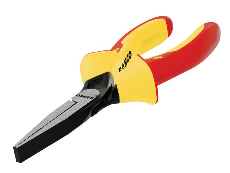 Bahco 2421S ERGO Insulated Flat Nose Pliers 140mm (5.1/2in) BAH2421S140