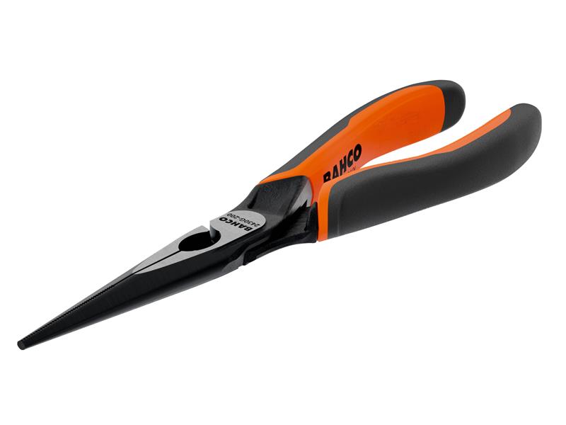 Bahco 2430G ERGO Long Nose Pliers 160mm (6.1/4in) BAH2430G160