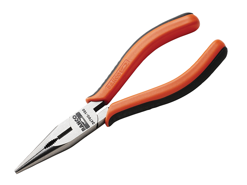 Bahco 2470G Snipe Nose Pliers 160mm (6.1/4in) BAH2470G160