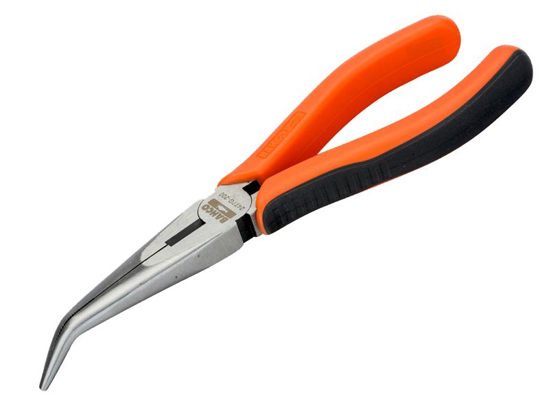 Bahco 2477G ERGO Bent Snipe Nose Pliers 200mm (8in) BAH2477G200