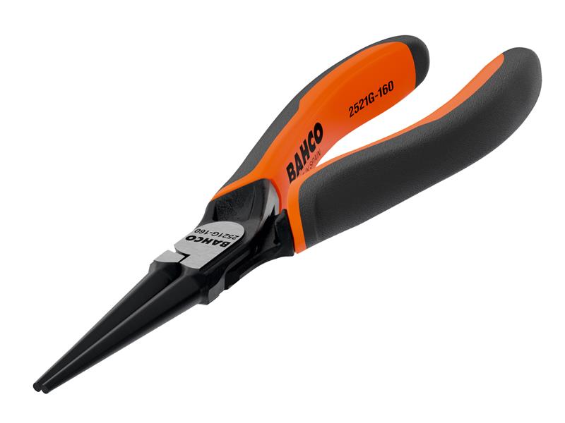 Bahco 2521G ERGO Round Nose Pliers 140mm (5.1/2in) BAH2521G140