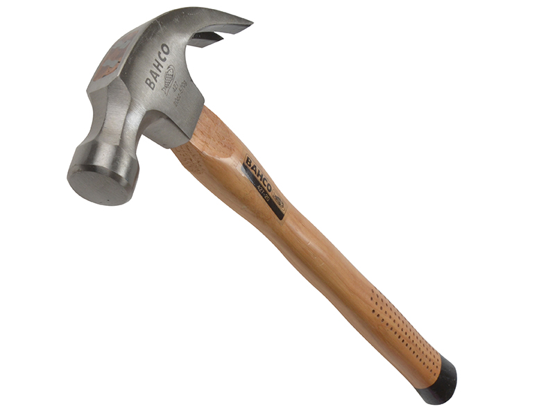 Bahco Claw Hammer Hickory Shaft 570g (20oz) BAH42720