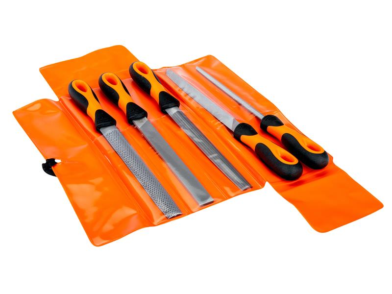 Bahco ERGO Engineering File &amp; Rasp Set, 5 Piece BAH47708