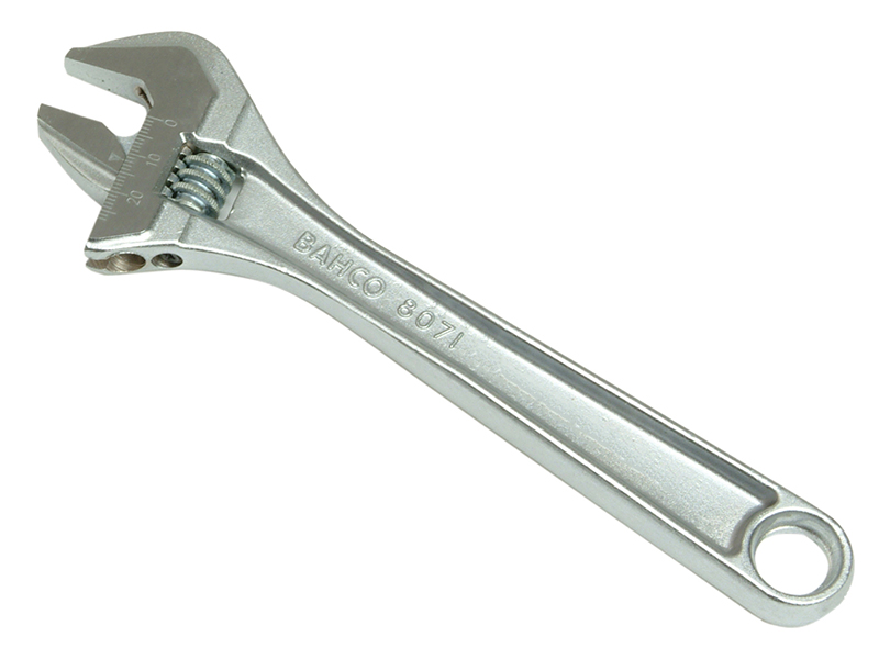 Bahco 8069c Chrome Adjustable Wrench 100mm (4in) BAH8069C