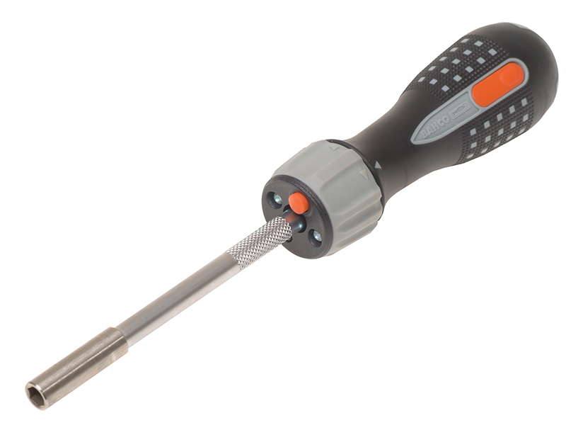 Bahco 808050L LED Ratchet Screwdriver &amp; 6 Bits BAH808050L