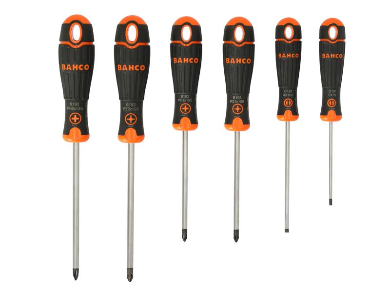 Bahco B219.026 BAHCOFIT Screwdriver Set, 6 Piece BAHB219026