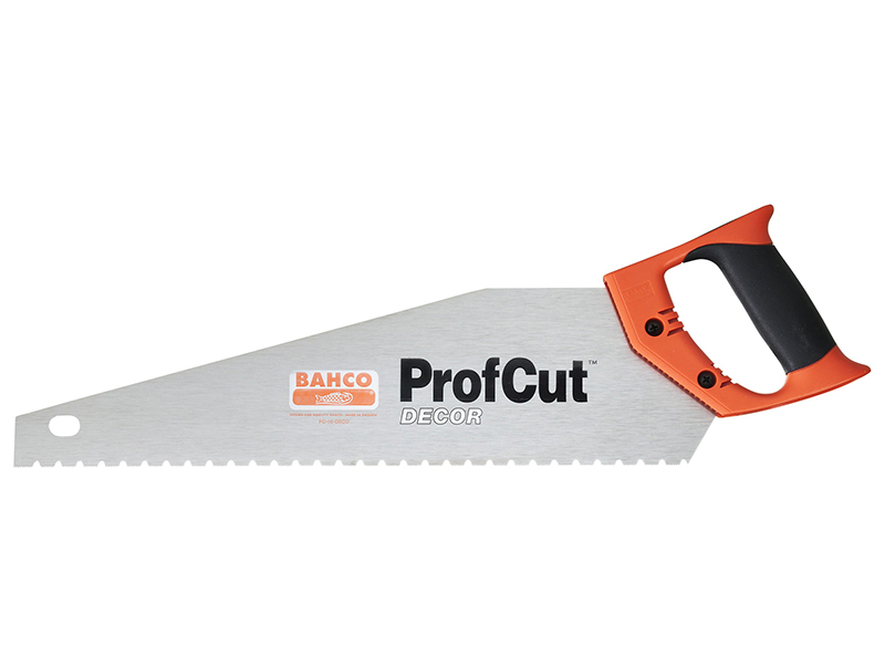 Bahco PC-16-DECO ProfCut Plastic &amp; Foam Saw 400mm (16in) 18 TPI BAHPC16DECO