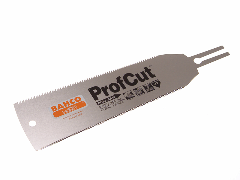 Bahco PC-9-9/17-PS ProfCut Double Sided Pull Saw Blade 240mm (9.1/2in) 8.5 &amp; 17 TPI BAHPC9B