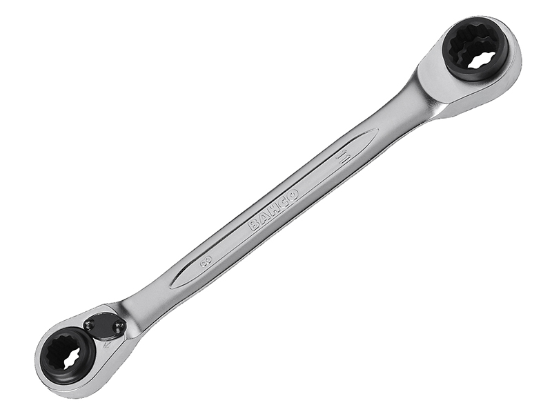 Bahco S4RM Series Reversible Ratchet Spanner 8/9/10/11mm BAHS4RM811