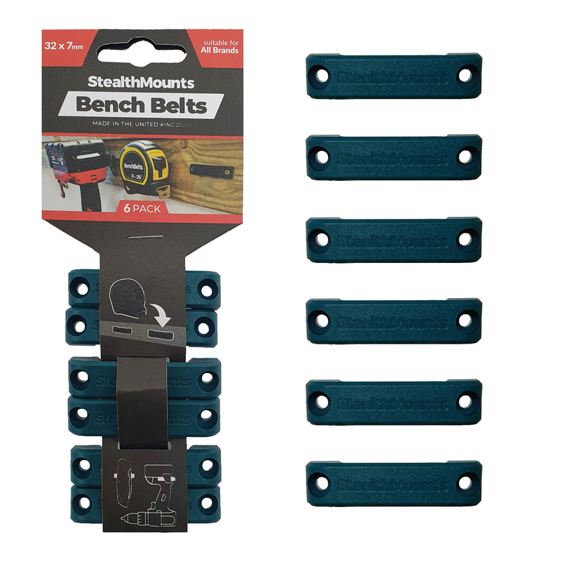 Stealthmounts - Makita BLUE Bench Belt 6pc - BB-BLU-6
