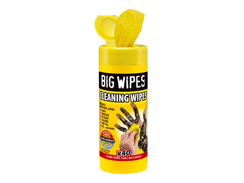 Big Wipes Cleaning Antiviral Wipes (Tub 40) BGW2019