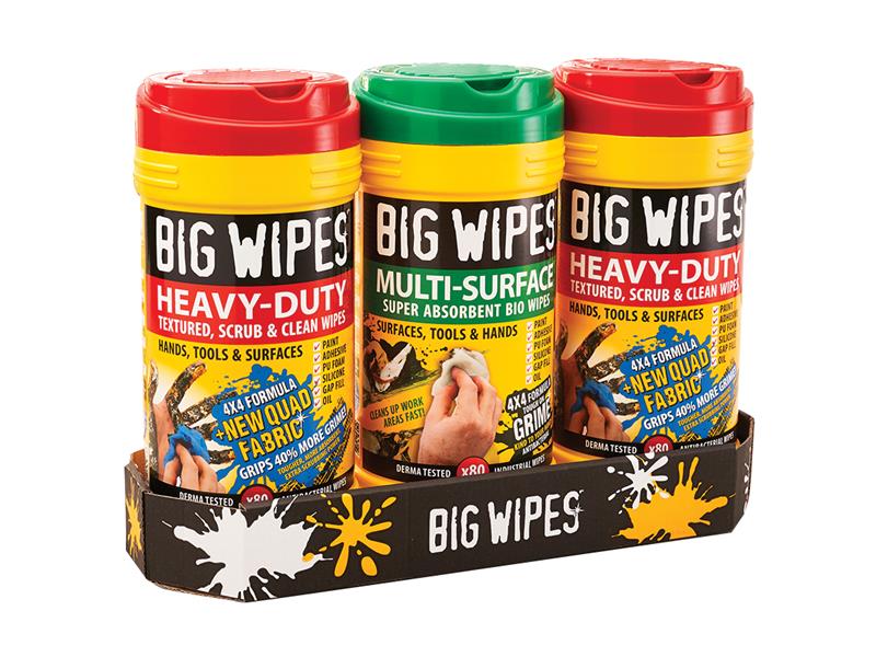 Big Wipes Triple Pack of Hand Wipes BGW2432