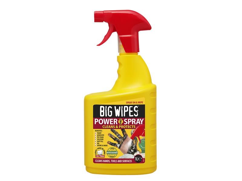 Big Wipes Power Spray Pro+ Antiviral Cleaning Spray 1 litre BGW2448