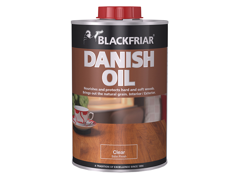 Blackfriar Danish Oil Clear 1 litre BKFDOC1L