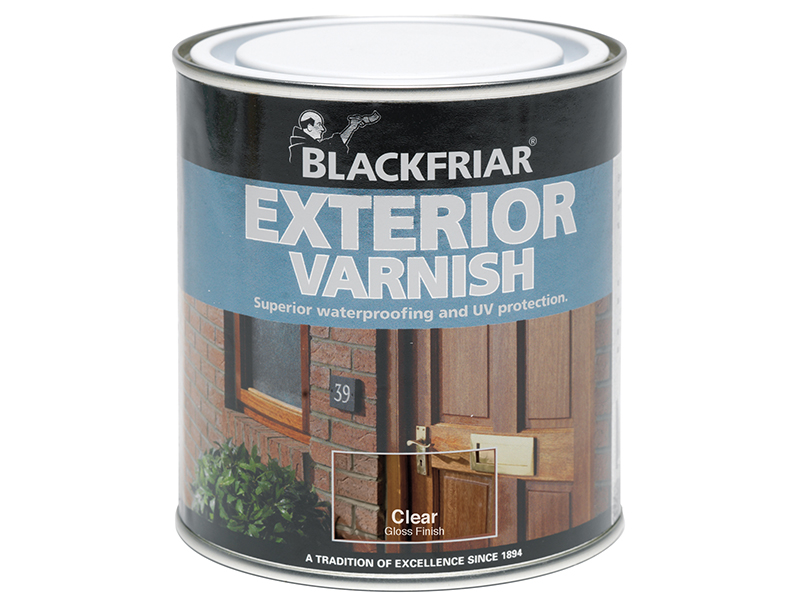 Blackfriar Exterior Varnish UV77 Clear Satin 250ml BKFEVS250