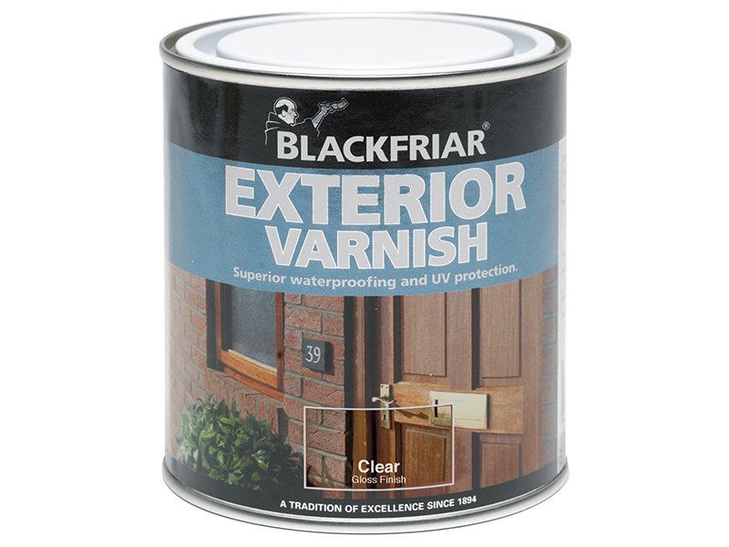 Blackfriar Exterior Varnish UV66 Clear Gloss 500ml BKFEVG500