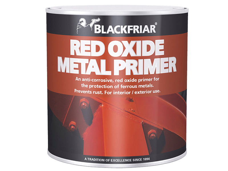 Blackfriar Red Oxide Metal Primer 1 litre BKFMP1L