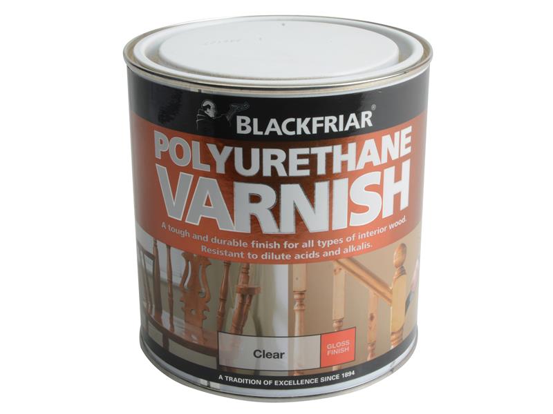 Blackfriar Polyurethane Varnish P99 Clear Gloss 1 litre BKFPCGV1L